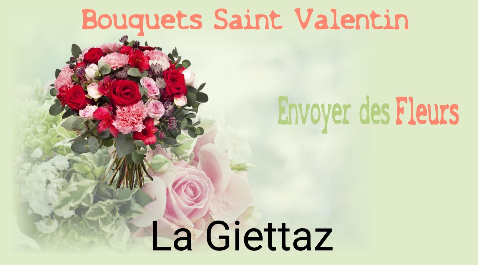 Roses de Saint-Valentin livrées à La Giettaz
